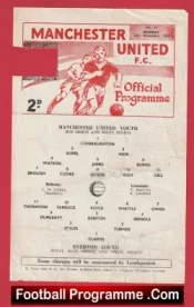 Manchester United v Everton 1965 – Man Utd Youth Brian Kidd