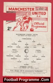 Manchester United v Everton 1965 – Man Utd Youth Brian Kidd