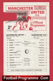 Manchester United v Manchester City 1968 – Man Utd Reserves