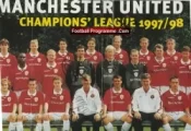 Manchester United Multi Autographed Signed 1997 1998 + Fergie