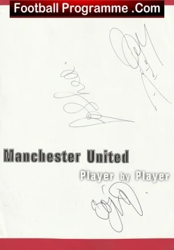  Manchester United Multi Signed Autographed Sheet - Giggs Rooney etc Football Programme .COM Football Programmes Memorabilia