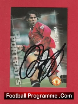  Manchester United Bruno Fernandes Autograph Signed Football Card Man Utd Football Programme .COM Football Programmes Memorabilia