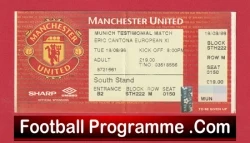  Manchester United v Wigan Athletic 2006 - FA Cup Final Ticket + Pass Football Programme .COM Football Programmes Memorabilia