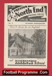 Preston North End v Manchester City 1954