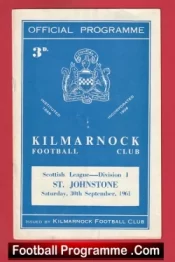 Kilmarnock v St Johnstone 1961 – Scotland