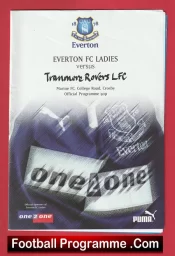 Everton Ladies v Tranmere Rovers 2001 – Womens Football