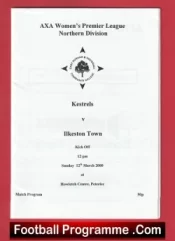 Durham Kestrels Ladies v Ilkeston Town 2000 – Womens Football