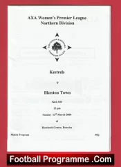 Durham Kestrels Ladies v Ilkeston Town 2000 – Womens Football