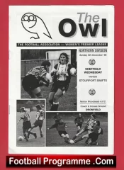 Sheffield Wednesday Ladies v Stourport Swifts 1996 – Womens Football