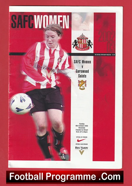 Sunderland Ladies v Garswood Saints 2002 - Womens Football - Image 2