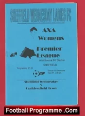 Sheffield Wednesday Ladies v Huddersfield Town 1998 – Womens Football