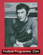 Glasgow Rangers Colin Jackson Autograph Signed Picture