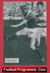 Glasgow Rangers Davie Wilson Autograph Signed Picture