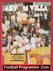 Aston Villa v Glasgow Rangers 1976