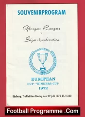 Stjarnkombination v Glasgow Rangers 1972 – European Cup Winners Cup Edsborg