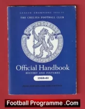 Chelsea Football Club Official Yearbook Handbook 1960 – 1961