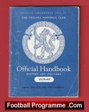 Chelsea Football Club Official Yearbook Handbook 1959 – 1960