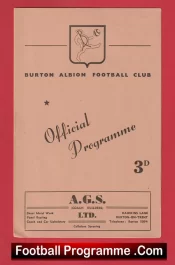 Burton Albion v Margate 1960