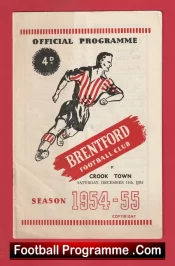 Brentford v Crook Town 1954