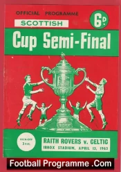 Raith Rovers v Glasgow Celtic 1963 – Scottish Semi Final
