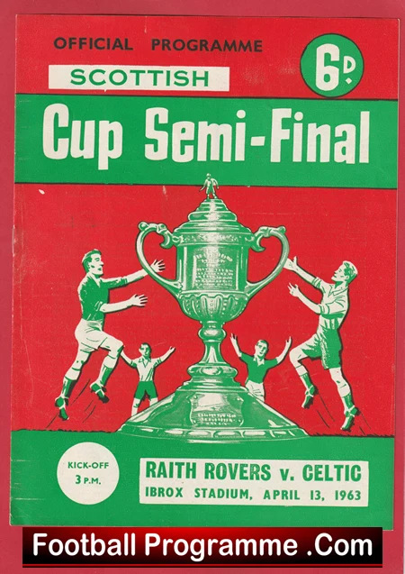 Raith Rovers v Glasgow Celtic 1963 - Scottish Semi Final - Image 2
