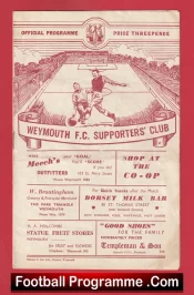 Weymouth v Yeovil Town 1954 – 1950s