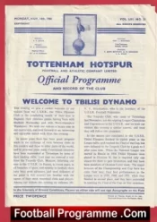 Tottenham Hotspur v Dynamo Tbilisi 1960 – Georgia Football Team