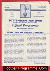 Tottenham Hotspur v Dynamo Tbilisi 1960 – Georgia Football Team