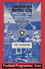 Leicester City v Glasgow Rangers 1967 – Grand Challenge Game