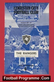 Leicester City v Glasgow Rangers 1967 – Grand Challenge Game