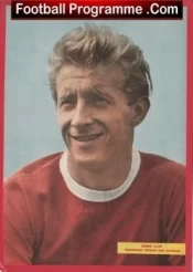 Manchester United Denis Law Autograph Signed Picture
