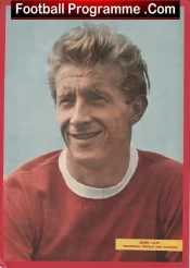 Manchester United Denis Law Autograph Signed Picture