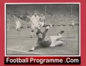 Manchester United Jackie Blanchflower Autographed Signed Picture Man Utd