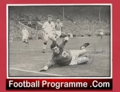 Manchester United Jackie Blanchflower Autographed Signed Picture Man Utd