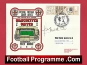 Manchester United Ray Wilkins Autographed Signed FDC 1982