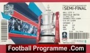 Hull City v Sheffield United 2014 – FA Cup Semi Final Ticket