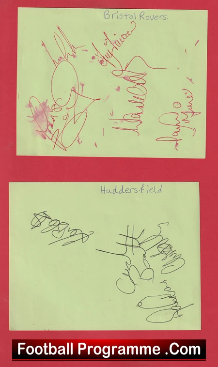 Crewe Alexandra Multi Autographed Signed Sheet - Image 3