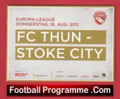 FC Thun v Stoke City 2011 – Switzerland Plus Match Ticket