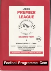 Ilkeston Town Ladies v Bradford City 1996 – Womens Football