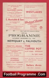 Newquay v Falmouth 1959