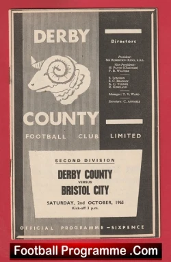  Derby County v Southampton 1965 - Multi Signed Autographed Football Programme .COM Football Programmes Memorabilia