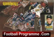 Jason Crump Autograph Signed Picture Speedway Rider