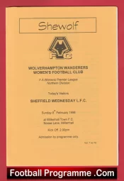Wolverhampton Ladies v Sheffield Wednesday 1998 – Womens Football