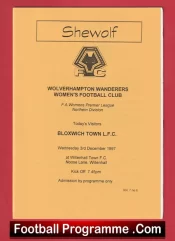 Wolverhampton Ladies v Bloxwich Town 1997 – Womens Football