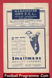 Manchester City v Liverpool 1948 – 1940s