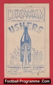 Chippenham Town v Bideford Town 1953