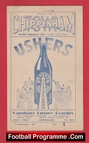 Chippenham Town v Bideford Town 1953