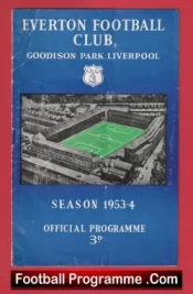 Everton v Fulham 1953