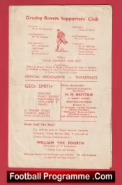 Gresley Rovers v Bedworth Town 1950 – 1951