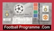 Inter Milan v Manchester United 1999 – Treble Season Football Ticket